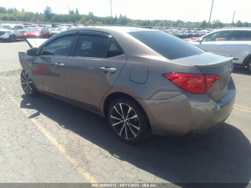 2017 TOYOTA COROLLA L/LE/XLE/SE - 2T1BURHE3HC937931