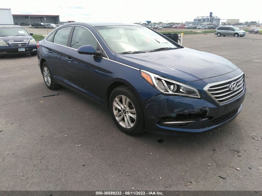 2015 HYUNDAI SONATA 2.4L SE - 5NPE24AF0FH150891