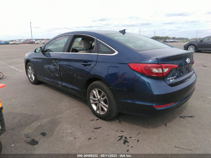 2015 HYUNDAI SONATA 2.4L SE - 5NPE24AF0FH150891