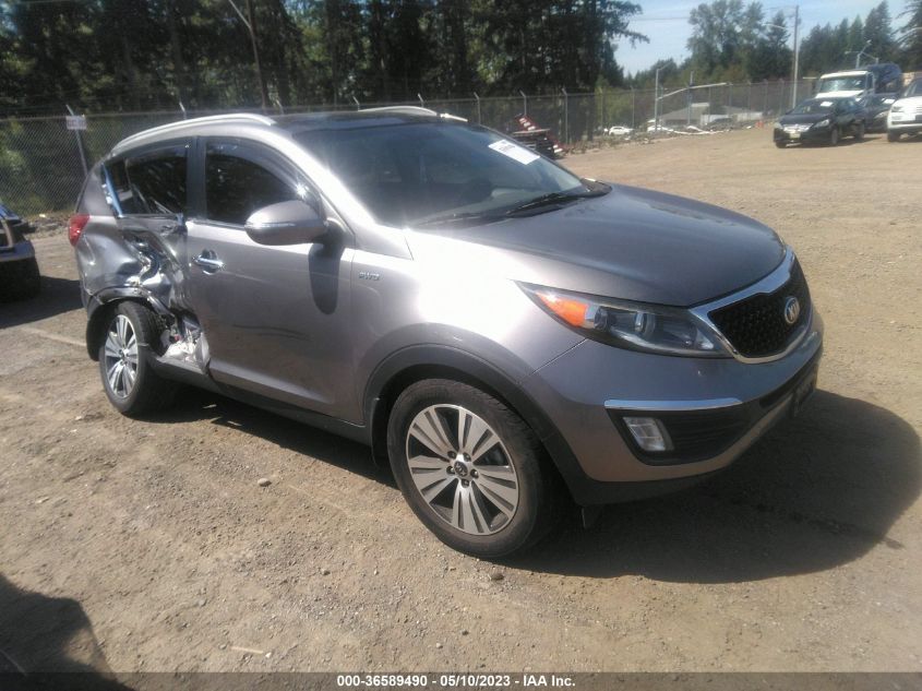 2014 KIA SPORTAGE EX - KNDPCCAC4E7573336
