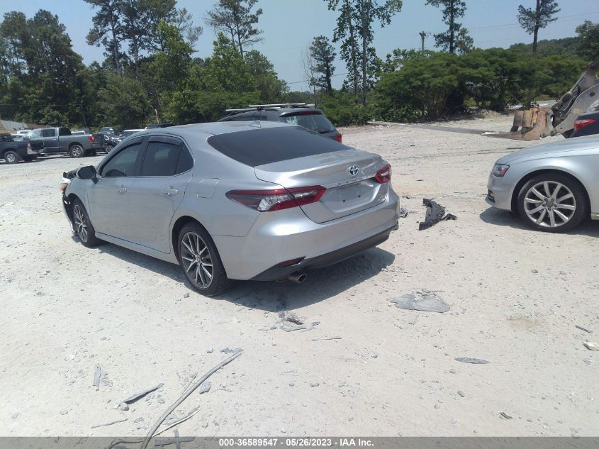 2021 TOYOTA CAMRY HYBRID XLE - 4T1F31AK6MU555438