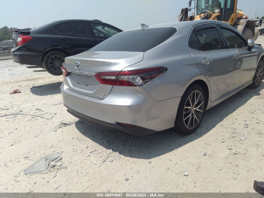 2021 TOYOTA CAMRY HYBRID XLE - 4T1F31AK6MU555438