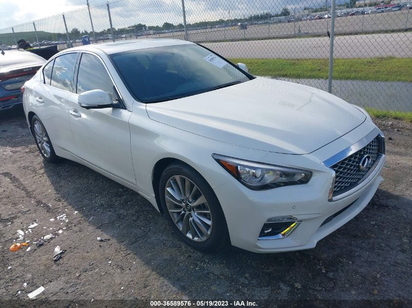 2023 INFINITI Q50 LUXE - JN1EV7BP1PM510129