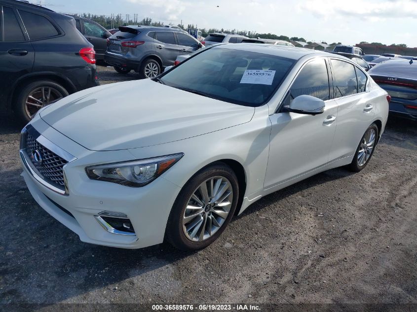 2023 INFINITI Q50 LUXE - JN1EV7BP1PM510129