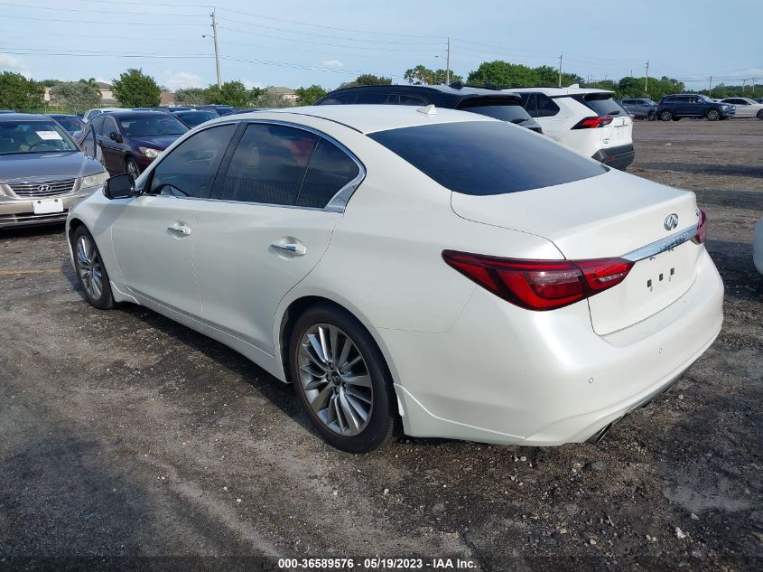 2023 INFINITI Q50 LUXE - JN1EV7BP1PM510129