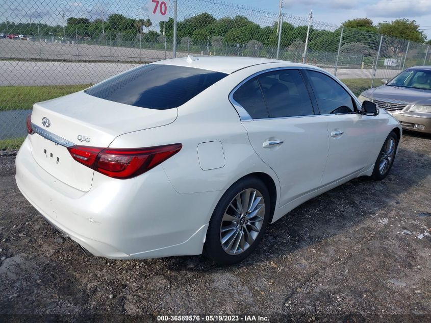 2023 INFINITI Q50 LUXE - JN1EV7BP1PM510129
