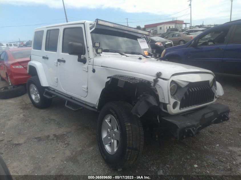 2014 JEEP WRANGLER UNLIMITED SAHARA - 1C4HJWEG6EL233721