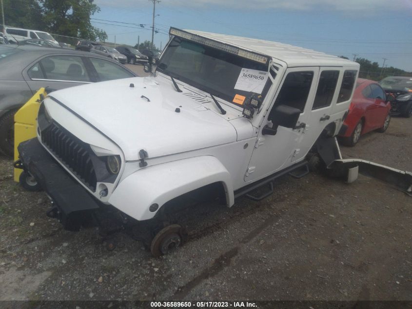 2014 JEEP WRANGLER UNLIMITED SAHARA - 1C4HJWEG6EL233721