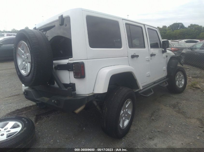 2014 JEEP WRANGLER UNLIMITED SAHARA - 1C4HJWEG6EL233721