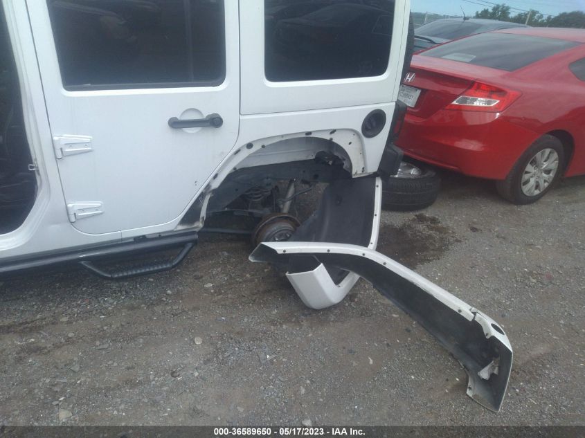 2014 JEEP WRANGLER UNLIMITED SAHARA - 1C4HJWEG6EL233721