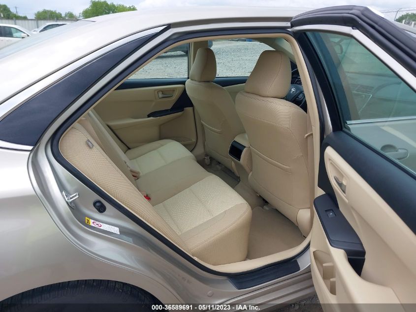 2015 TOYOTA CAMRY XLE/SE/LE/XSE - 4T1BF1FK6FU091052