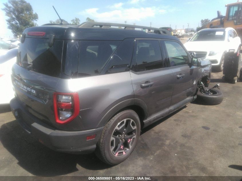 2022 FORD BRONCO SPORT OUTER BANKS - 3FMCR9C60NRD56927