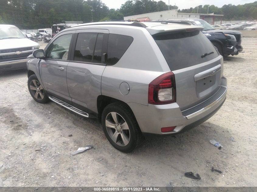 VIN 1C4NJCEB3HD199242 2017 JEEP COMPASS HIGH ALTITUDE