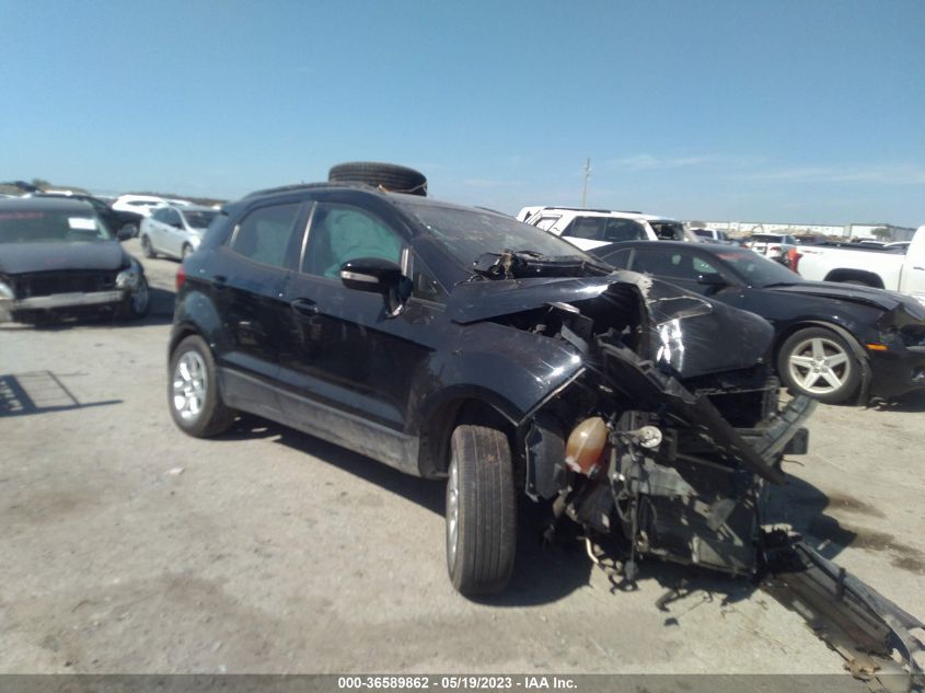 MAJ3S2GE9KC271845 FORD ECOSPORT SE 2019