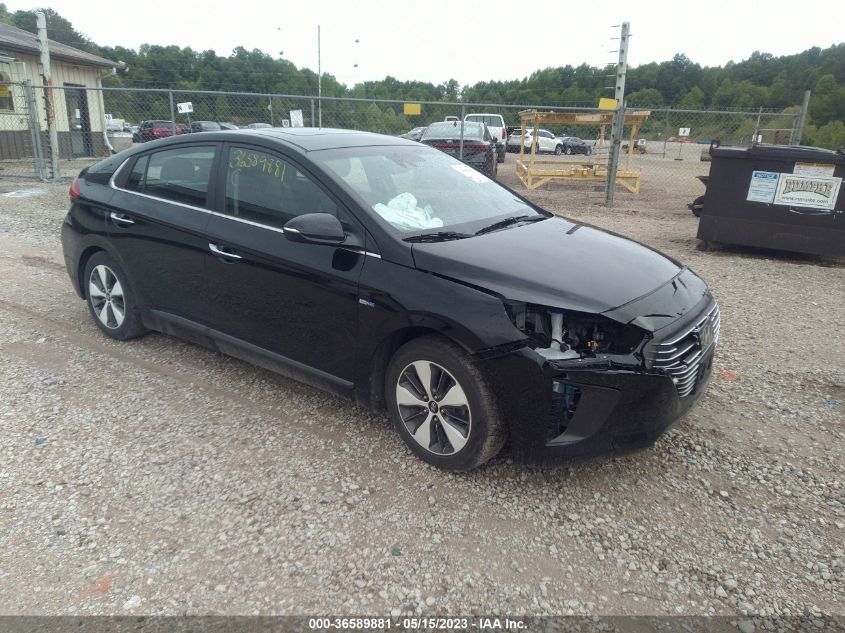 KMHC75LD7KU106831 HYUNDAI IONIQ PLUG-IN HYBRID LIMITED 2019
