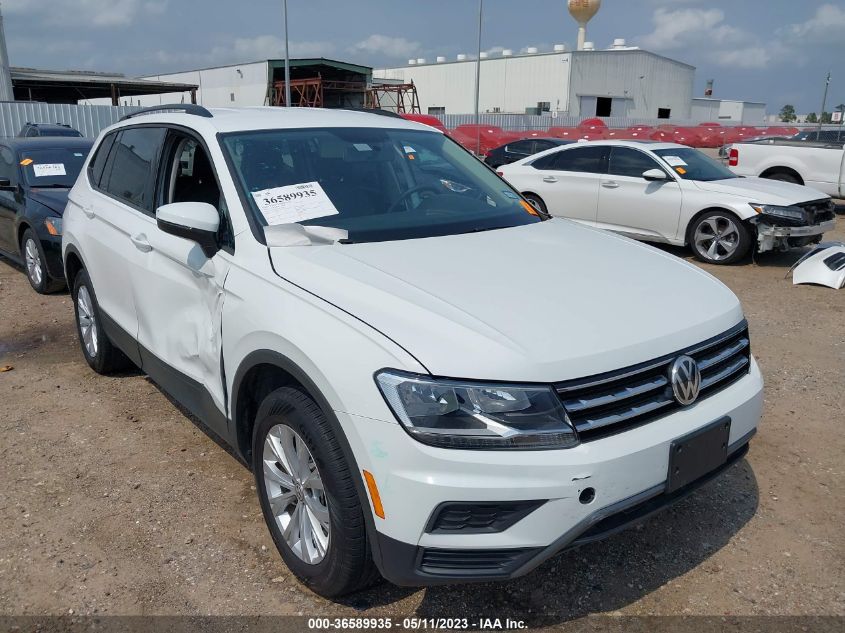 2019 VOLKSWAGEN TIGUAN S - 3VV0B7AX6KM179340