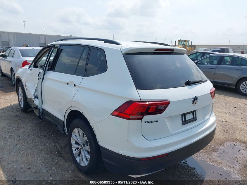 2019 VOLKSWAGEN TIGUAN S - 3VV0B7AX6KM179340