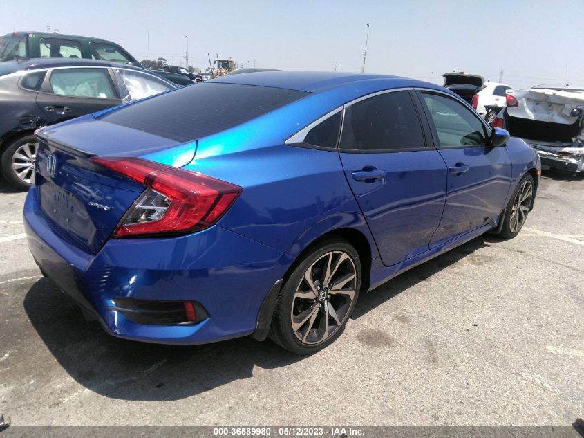 2019 HONDA CIVIC SEDAN SPORT - 2HGFC2F81KH532755