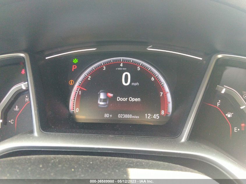 2019 HONDA CIVIC SEDAN SPORT - 2HGFC2F81KH532755