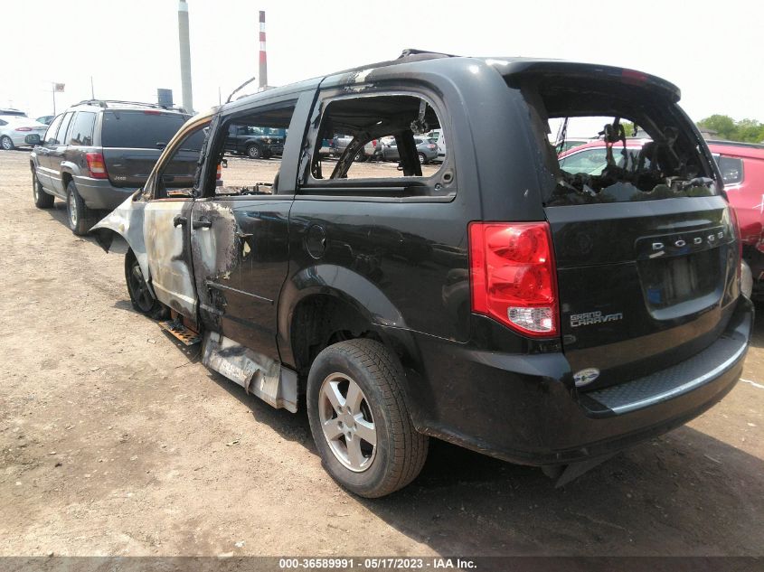 2013 DODGE GRAND CARAVAN SXT - 2C4RDGCG2DR549529