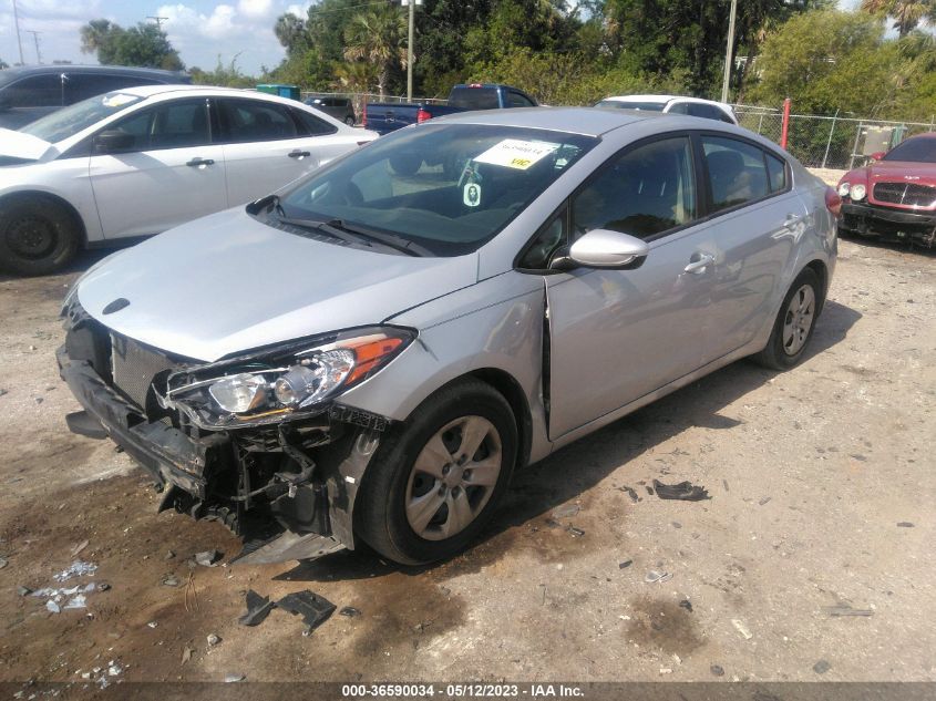 2016 KIA FORTE LX - KNAFK4A67G5468669