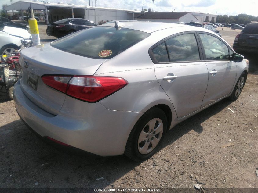2016 KIA FORTE LX - KNAFK4A67G5468669