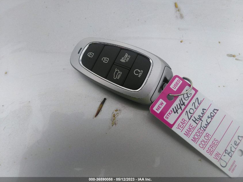 2022 HYUNDAI TUCSON SEL - 5NMJFCAEXNH091140