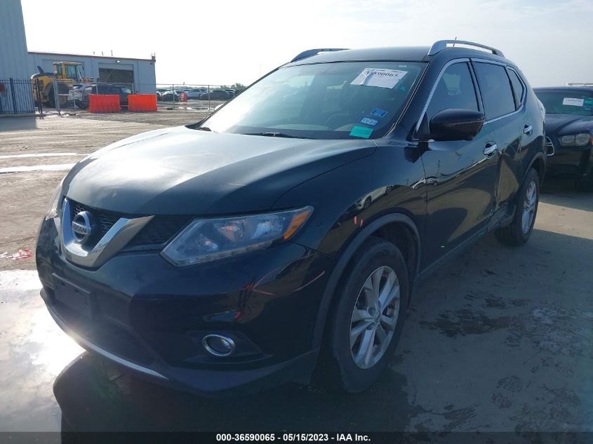 2016 NISSAN ROGUE SV - KNMAT2MT0GP623843