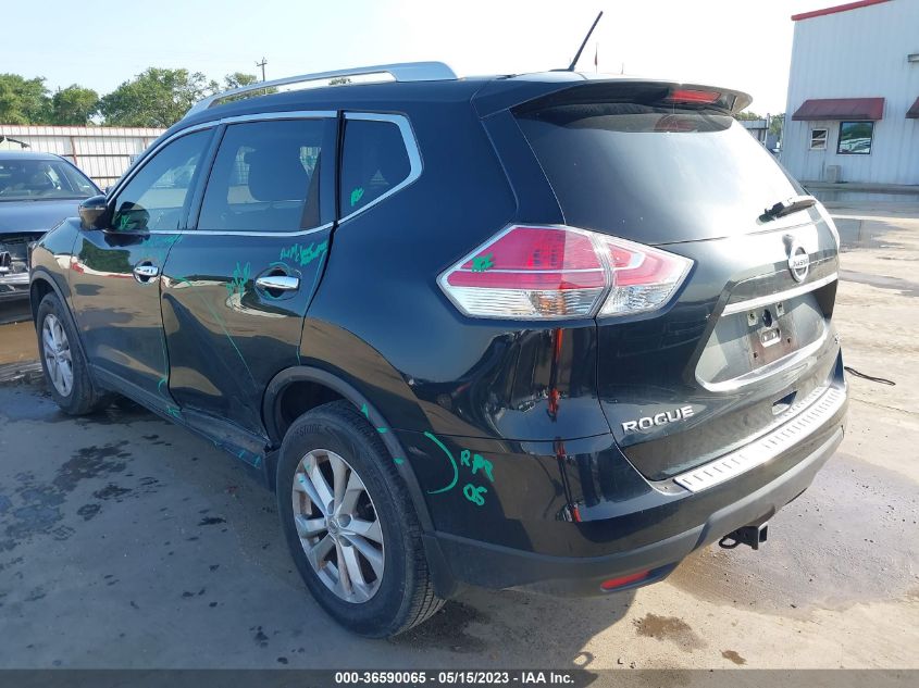 2016 NISSAN ROGUE SV - KNMAT2MT0GP623843