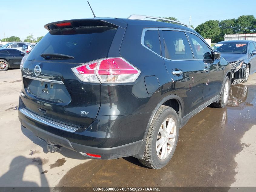 2016 NISSAN ROGUE SV - KNMAT2MT0GP623843