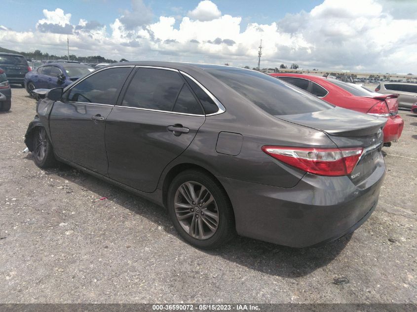 2017 TOYOTA CAMRY XLE/SE/LE/XSE - 4T1BF1FKXHU792955