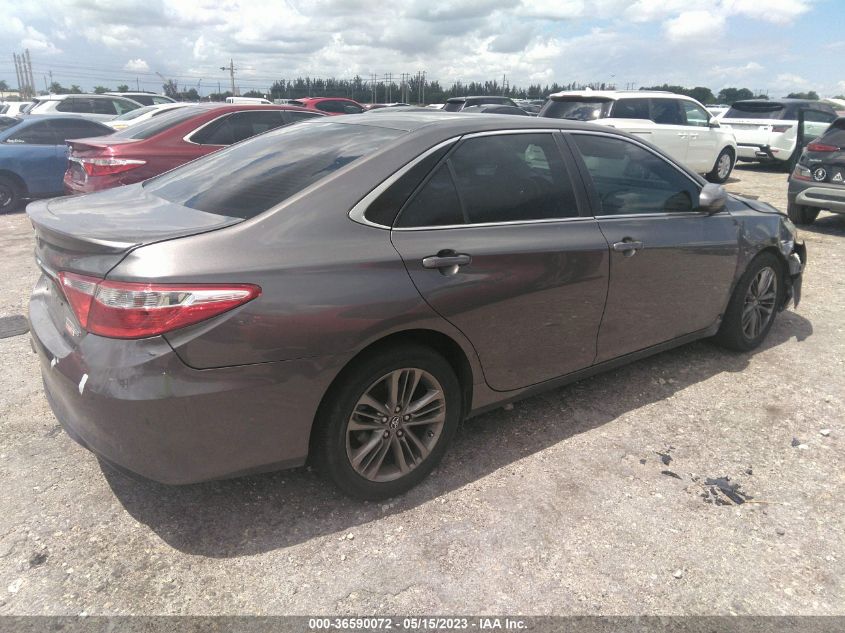 2017 TOYOTA CAMRY XLE/SE/LE/XSE - 4T1BF1FKXHU792955