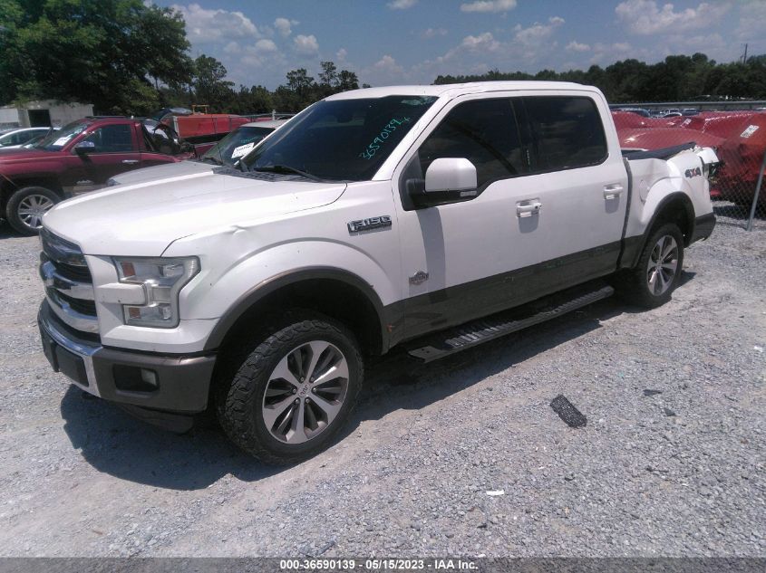 2015 FORD F-150 KING RANCH - 1FTEW1EF6FFA84306