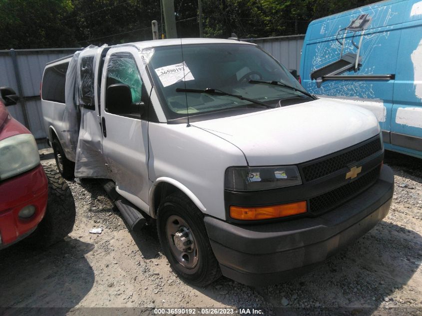2019 CHEVROLET EXPRESS PASSENGER LS - 1GAZGNFG1K1363871