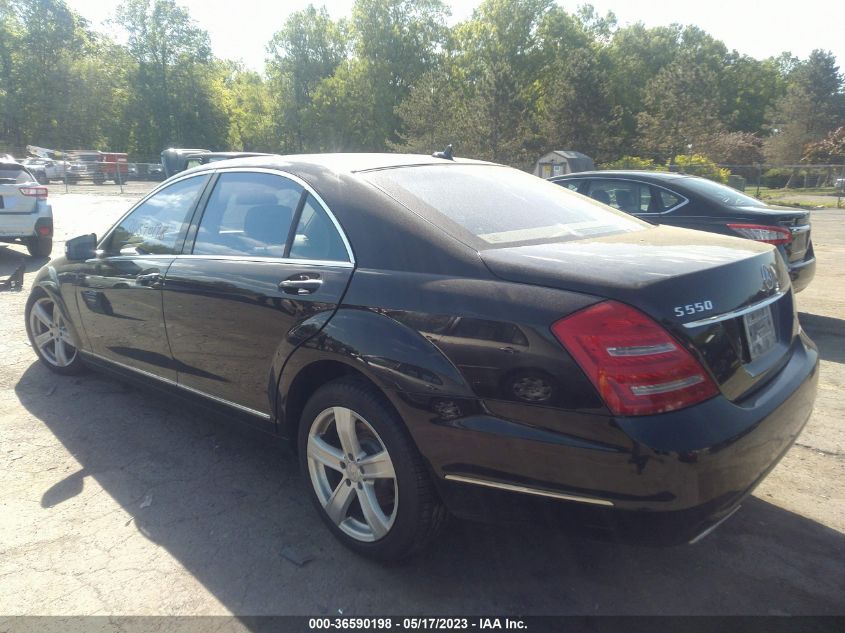 2013 MERCEDES-BENZ S-CLASS S 550 - WDDNG9EBXDA535715
