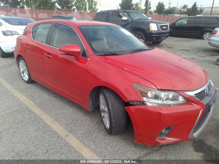 2014 LEXUS CT 200H HYBRID - JTHKD5BH3E2177262