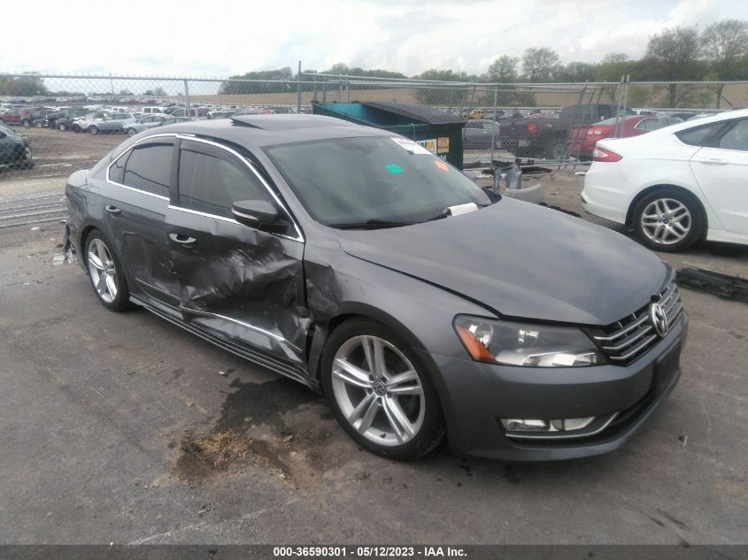 2015 VOLKSWAGEN PASSAT 3.6L V6 SEL PREMIUM - 1VWCM7A36FC002861