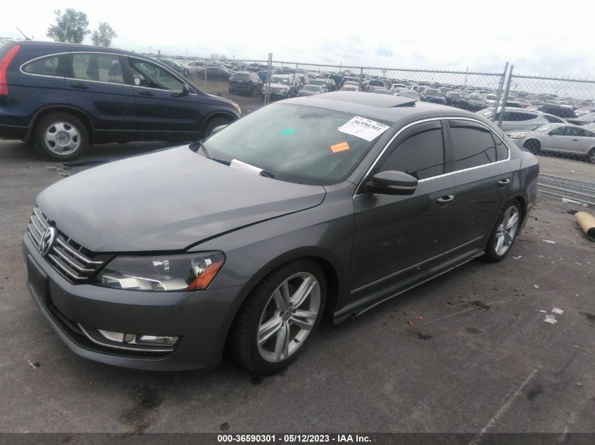 2015 VOLKSWAGEN PASSAT 3.6L V6 SEL PREMIUM - 1VWCM7A36FC002861