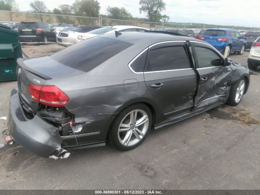 2015 VOLKSWAGEN PASSAT 3.6L V6 SEL PREMIUM - 1VWCM7A36FC002861