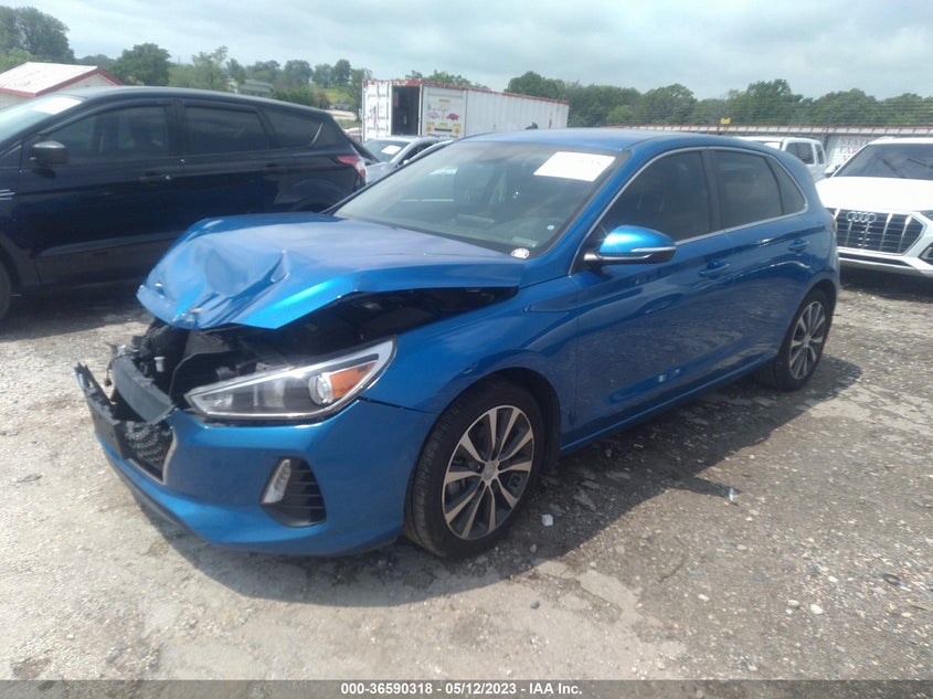 VIN KMHH35LE3JU019971 2018 HYUNDAI ELANTRA GT