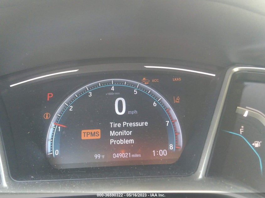 VIN 19XFC1F79KE005686 2019 HONDA CIVIC SEDAN EX-L