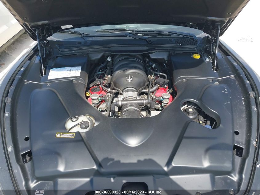 2014 MASERATI GRANTURISMO SPORT/MC ZAM45VLA9E0113081