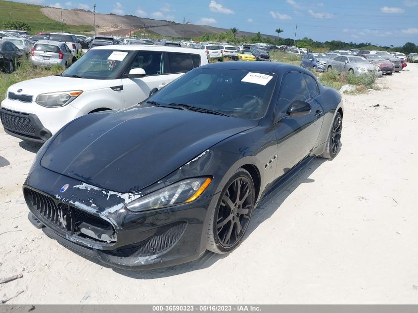 2014 MASERATI GRANTURISMO SPORT/MC ZAM45VLA9E0113081