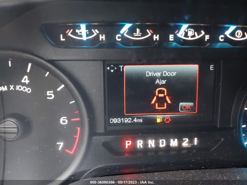2017 FORD F-150 XL/XLT/LARIAT - 1FTEW1CP5HKD87535