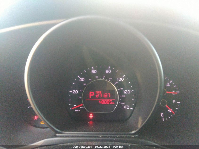 2017 KIA SOUL BASE - KNDJN2A22H7492955