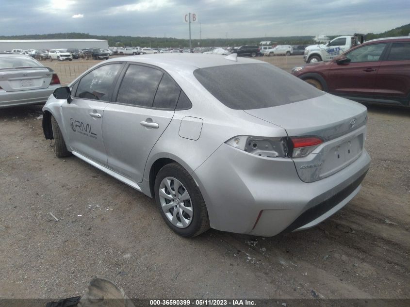 JTDEPMAE3NJ202464 Toyota Corolla LE 3