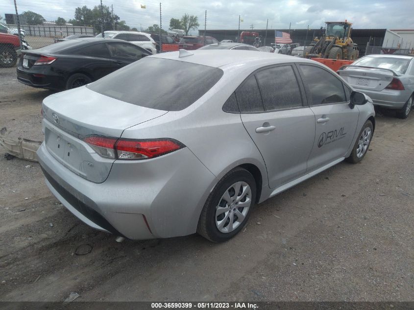 JTDEPMAE3NJ202464 Toyota Corolla LE 4