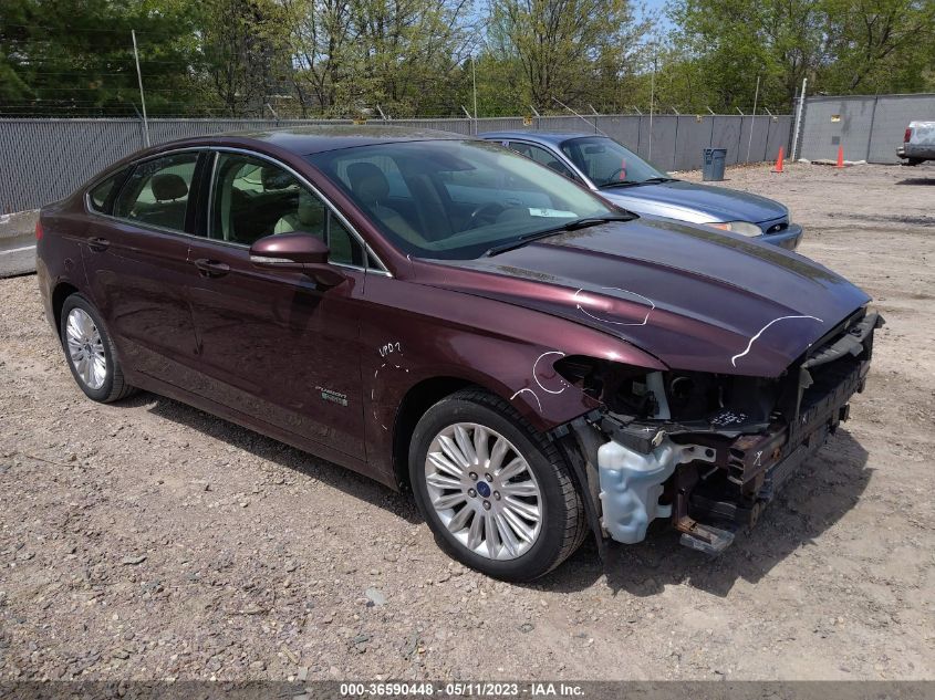 2013 FORD FUSION ENERGI SE LUXURY - 3FA6P0PU8DR383258
