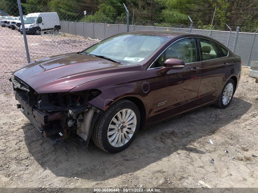 2013 FORD FUSION ENERGI SE LUXURY - 3FA6P0PU8DR383258