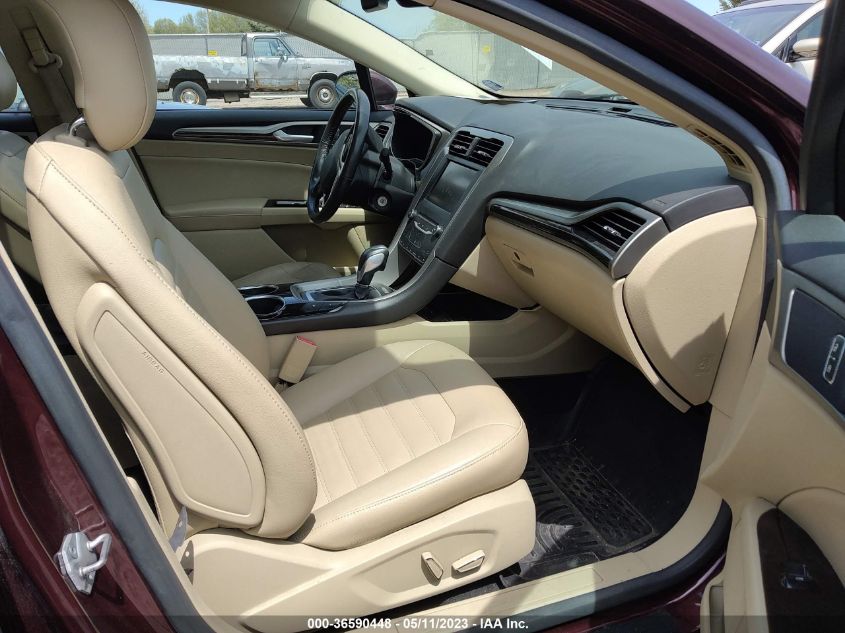 2013 FORD FUSION ENERGI SE LUXURY - 3FA6P0PU8DR383258